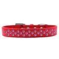 Unconditional Love Sprinkles Purple Crystals Dog CollarRed Size 12 UN955308